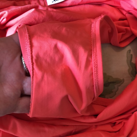 ANDIE Size XXXL Mallot One 1-Piece Dual-Lauered Vivid Orange Swimsuit $98 NEW - Picture 11 of 12